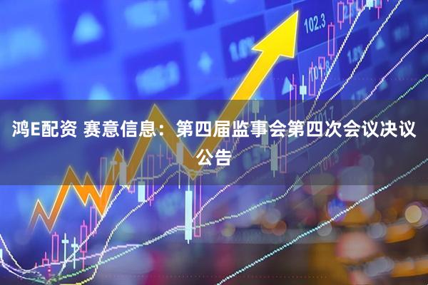 鸿E配资 赛意信息：第四届监事会第四次会议决议公告